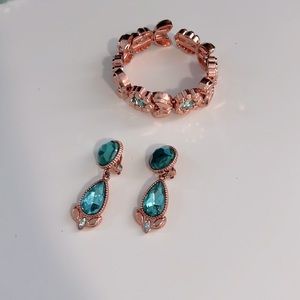 ✨Disney Princess Ariel Bracelet/Earrings🧜🏻‍♀️🐚